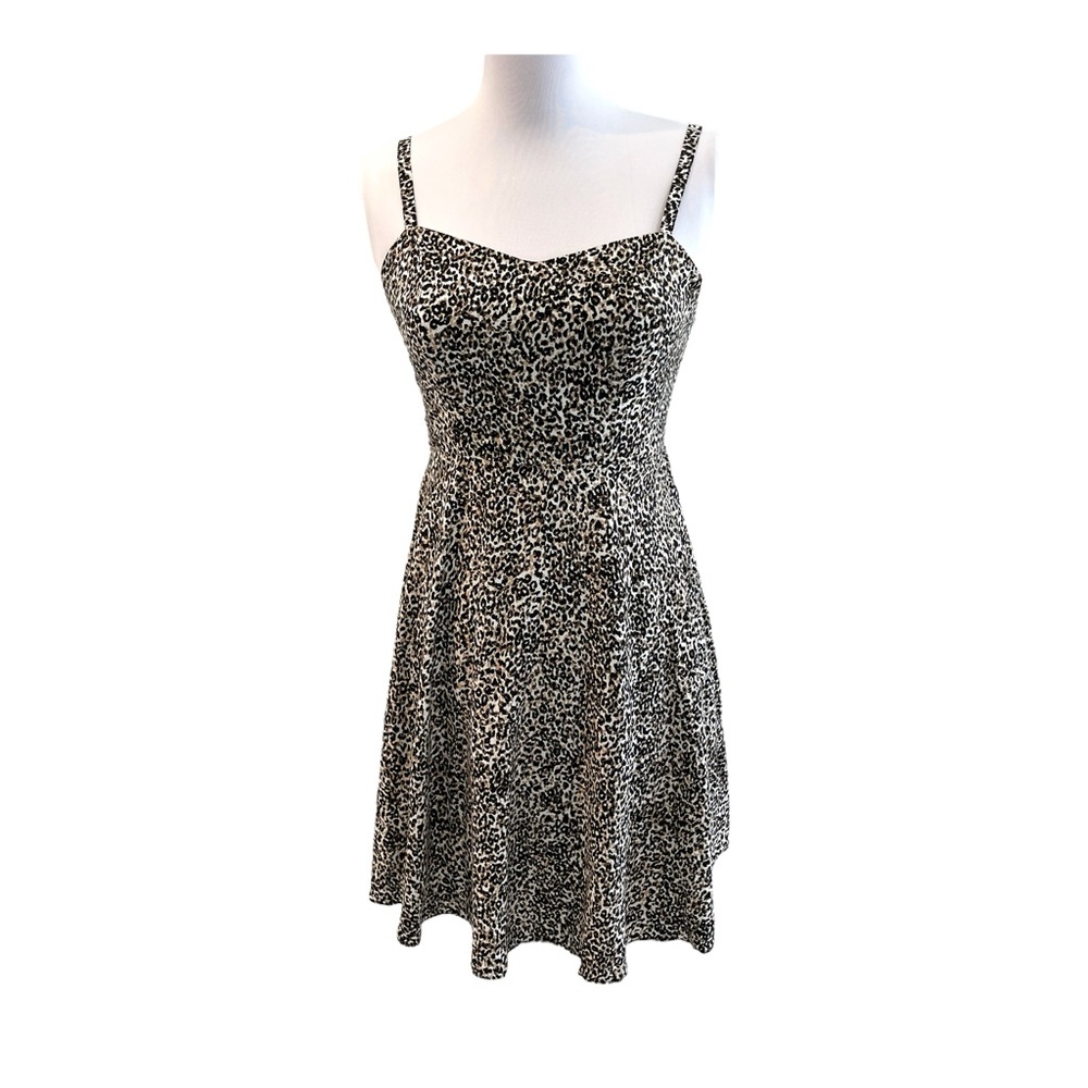 ❌SOLD❌ NWT Cheetah Print Mini Dress Old Navy Size S